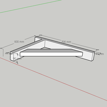 Load image into Gallery viewer, Softwood Gallows Brackets 1
