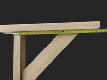 Load image into Gallery viewer, Softwood Gallows Brackets Houghton
