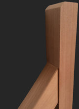 Load image into Gallery viewer, Harwick Hardwood Gallows Brackets 550mm Projection X 650mm vertical height
